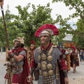 Historical Roman Group at Expo 2015 in Milan, Italy