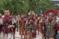 Historical Roman Group at Expo 2015 in Milan, Italy