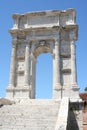 Roman arch in Ancona Royalty Free Stock Photo