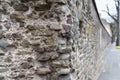 Historical roman wall in cologne