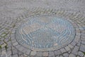 Historical Romer Square in the city of Frankfurt Main, Germany