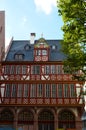 Historical Romer Square in the city of Frankfurt Main, Germany