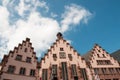 Historical Romer Square,Frankfurt Main,Germany Royalty Free Stock Photo