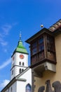 historical rooftop city facades in bavaria south germany