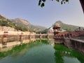 Historical Royal Pond `Sagar` in Musi Maharani Royalty Free Stock Photo