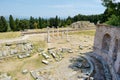 Historical ruins of Asclepieion on Kos