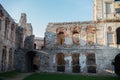 Historical ruins of castle Krzyztopor in Swietokrzyskie, Poland Royalty Free Stock Photo