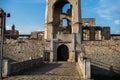 Historical ruins of castle Krzyztopor in Swietokrzyskie, Poland Royalty Free Stock Photo