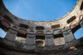 Historical ruins of castle Krzyztopor in Swietokrzyskie, Poland Royalty Free Stock Photo