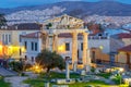 Athens. Roman forum. Royalty Free Stock Photo