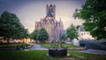 The historical Saint Nicholas' Church in Gent, Belgium