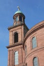 Historical Saint Pauls church of Frankfurt Royalty Free Stock Photo