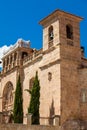 Historical San Millan church an ancient temple of Romanesque origin that currently houses the center of interpretation of the