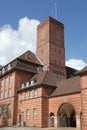 Historical school building Royalty Free Stock Photo