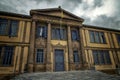 Historical school of Faneromeni at the Faneromeni square in the old city within the Venetian walls in Nicosia in Cyprus Royalty Free Stock Photo