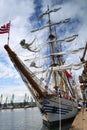 HISTORICAL SEAS TALL SHIPS REGATTA 2010 Royalty Free Stock Photo