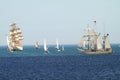 HISTORICAL SEAS TALL SHIPS REGATTA 2010 Royalty Free Stock Photo