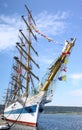 HISTORICAL SEAS TALL SHIPS REGATTA 2010 Royalty Free Stock Photo