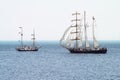 HISTORICAL SEAS TALL SHIPS REGATTA 2010 Royalty Free Stock Photo