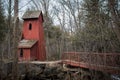 Historical Sheave Tower in the Woods