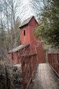Historical Sheave Tower in the Woods 2