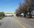 Bakersfield Street Sign Royalty Free Stock Photo