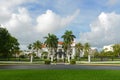 Henry Flagler Mansion, Palm Beach, Florida, USA Royalty Free Stock Photo