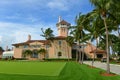 Mar-a-Lago on Palm Beach Island, Palm Beach, Florida, USA Royalty Free Stock Photo