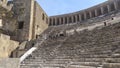 historical stairs of Aspendos Theatre