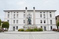 Historical statue in Cividale, Italy, Europe Royalty Free Stock Photo