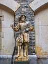 Historical Statue, Peles Castle, Romania Royalty Free Stock Photo