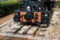 Historical Steam Train Engine, Diakofto, Peloponnese, Greece Royalty Free Stock Photo