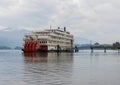 Historical Stern Wheeler on The Columbia River, Skamania Port Waterfront Park,