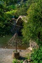 The stone arch bridge over the Ajaristskali river, Dandalo bridge, Georgia Royalty Free Stock Photo