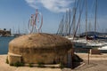 Shelter in the port, Alghero, Sardinia