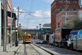 Historical Street Car in the Neighborhood Ybor City, Tampa, Florida