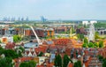 Historical street in Gdansk, tourist route