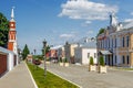 Historical street of Kolomna, Russia