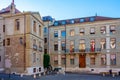 Historical street in the old town of Geneva, Switzerland Royalty Free Stock Photo