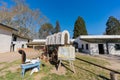 The historical Sutter's Fort State Historic Park