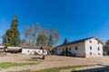 The historical Sutter's Fort State Historic Park