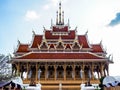 Historical Symmetry Temple Thai Architecture