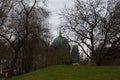 Historical Synagogue and Park in the Neighborhood of Mitte, Berlin