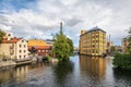 Historical textile industrial area in Norrkoping, Sweden