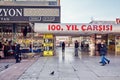 Historical 100th year market building 100. yÃÂ±l carsisi in Ulus, Altindag, Ankara, Turkey