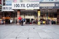 Historical 100th year market building 100. yÃÂ±l carsisi in Ulus, Altindag, Ankara, Turkey