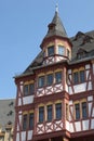 Historical timbered house in Frankfurt Royalty Free Stock Photo