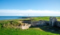 Historical Torry Battery at Nigg bay of North sea, Aberdeen, Scotland