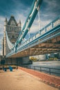 Historical Tower Bridge in London