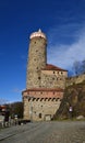 Historical Tower in the Old Town of Bautzen, Saxony. Royalty Free Stock Photo